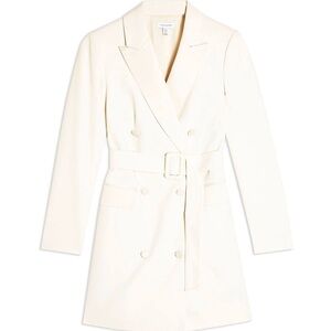 White blazer dress from Topshop, new